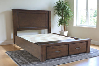 Basile King Bed with 2 Drawers